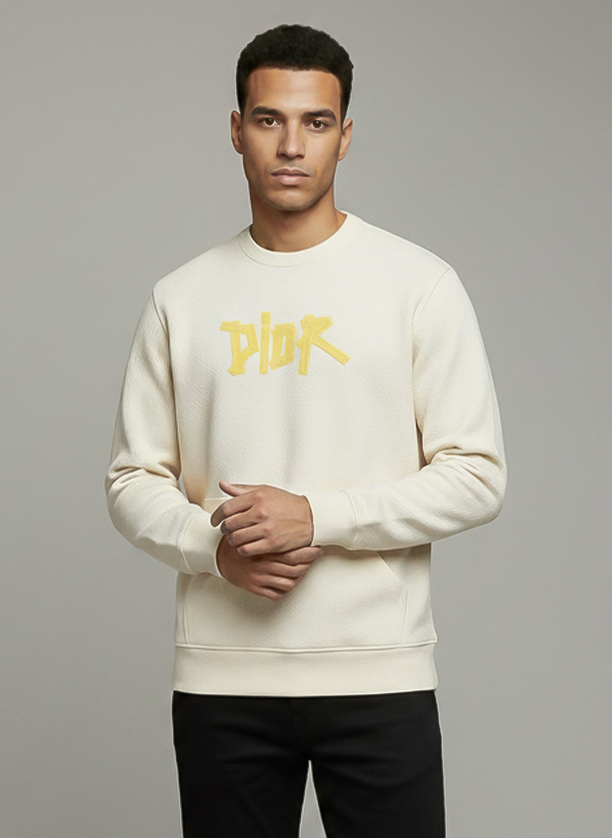 Dior Crewneck Sweatshirt White