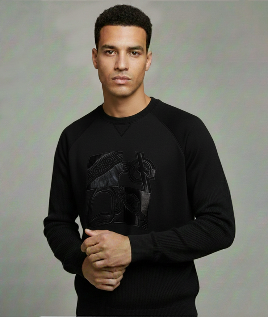 Hermès Métallerie Embossed Sweatshirt