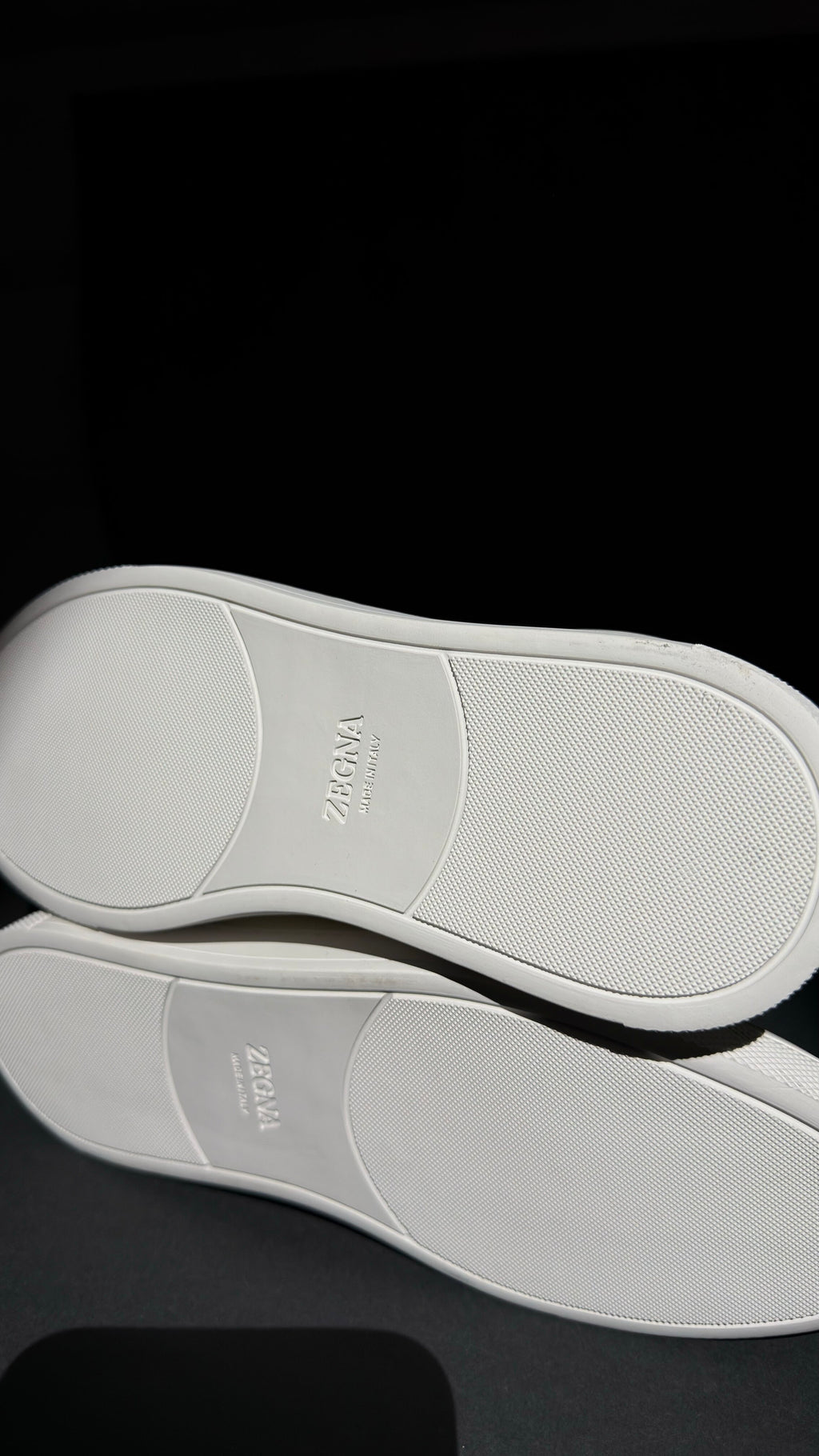 Zegna Triple Stitch Sneakers White