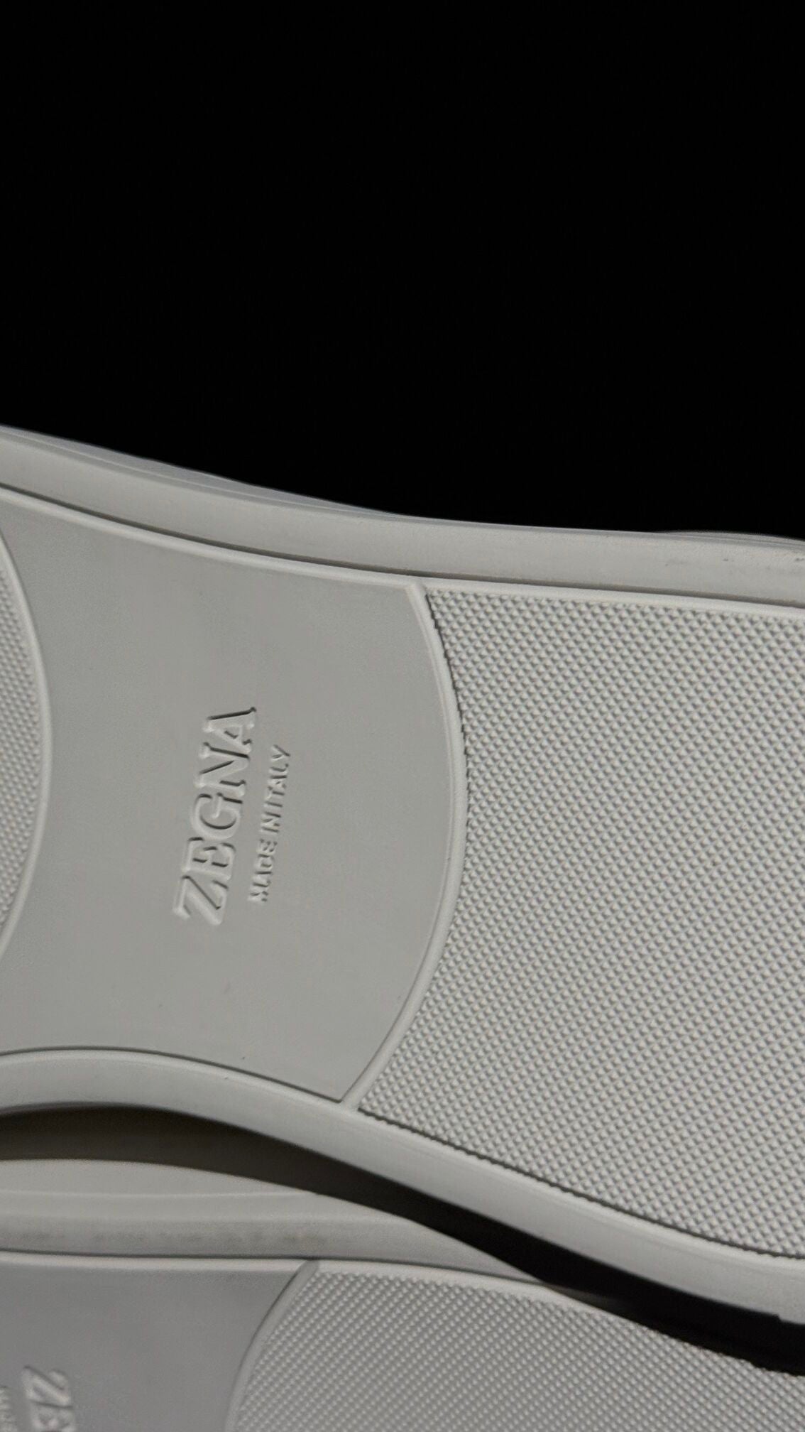 Zegna Triple Stitch Sneakers White