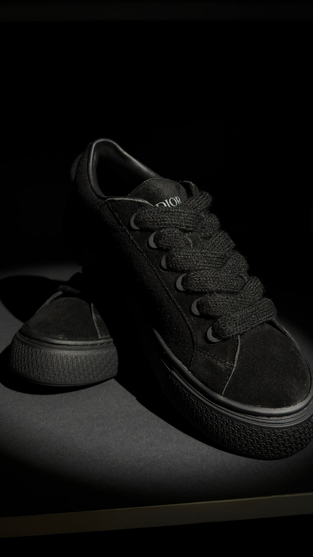 Dior B Court Sneaker – Black Suede