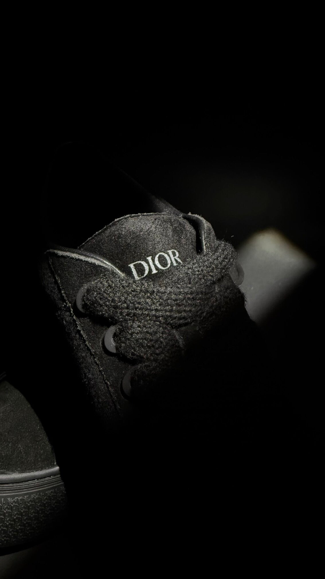 Dior B Court Sneaker – Black Suede