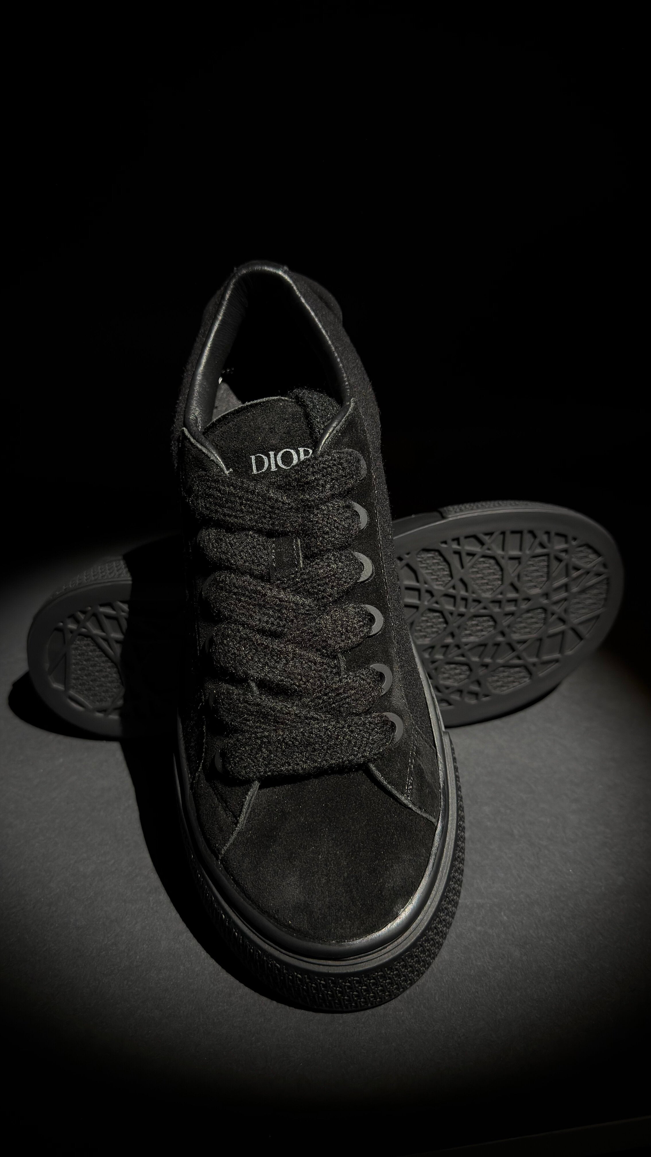 Dior B Court Sneaker – Black Suede