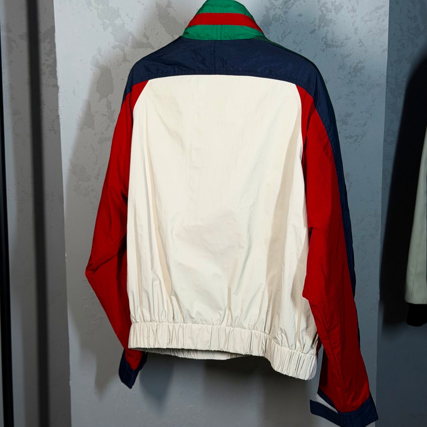 Gucci Web-Stripe Windbreaker Jacket