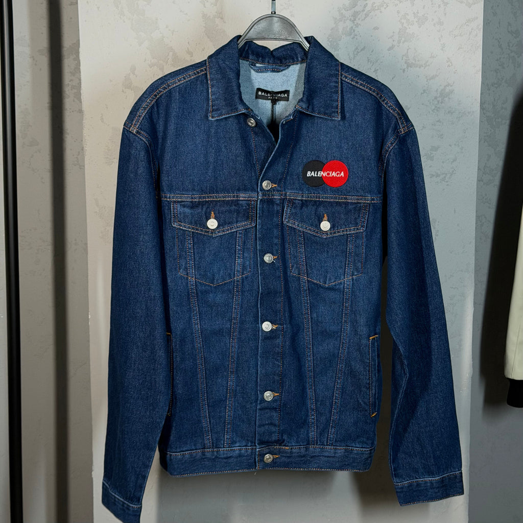 BALENCIAGA Mastercard Jeans Jacket