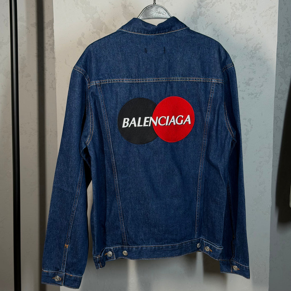 BALENCIAGA Mastercard Jeans Jacket