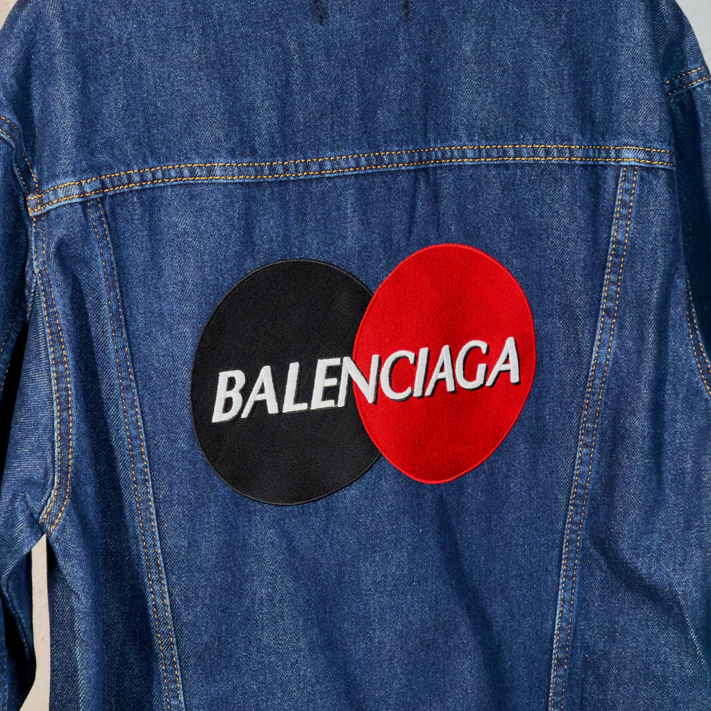BALENCIAGA Mastercard Jeans Jacket
