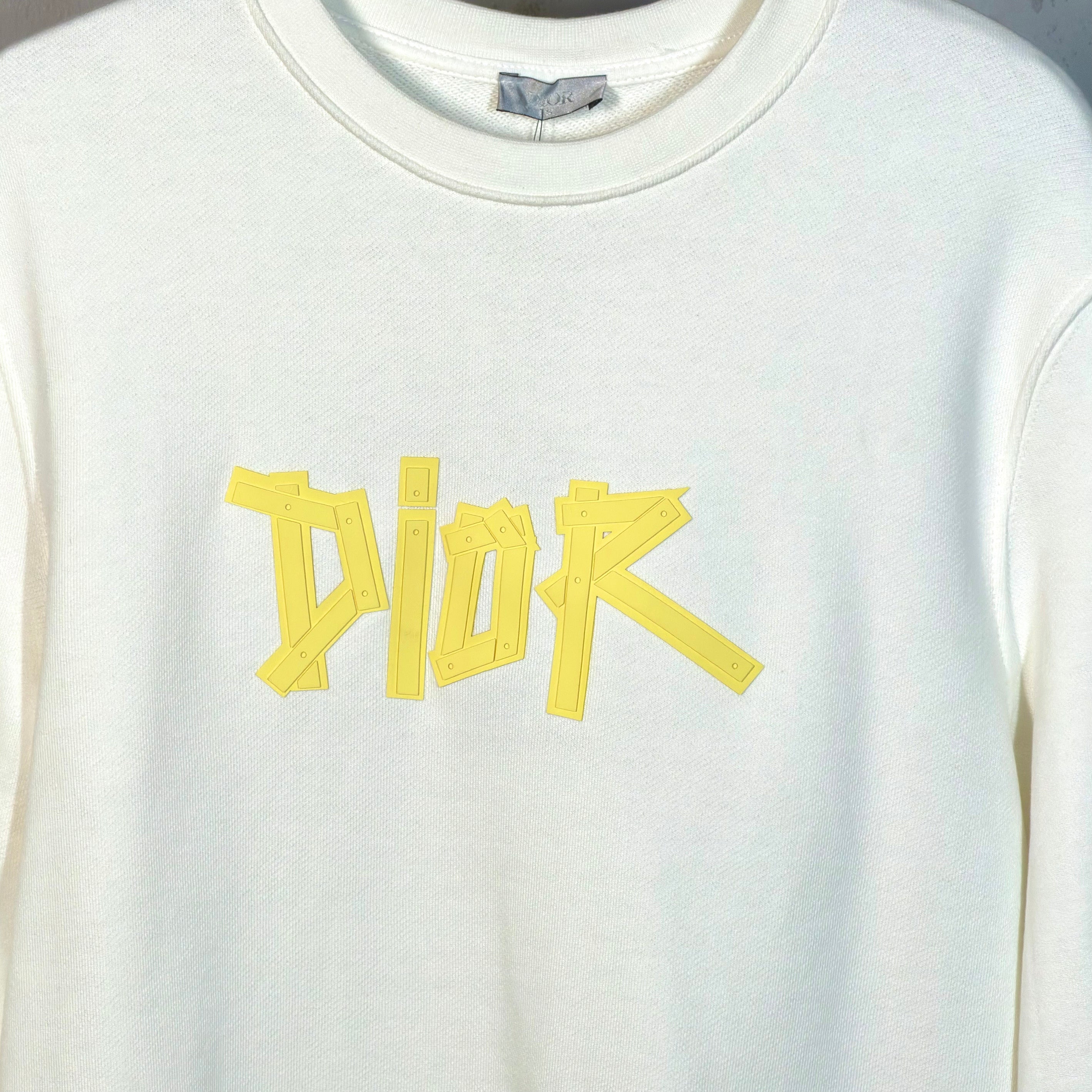 Dior Crewneck Sweatshirt White