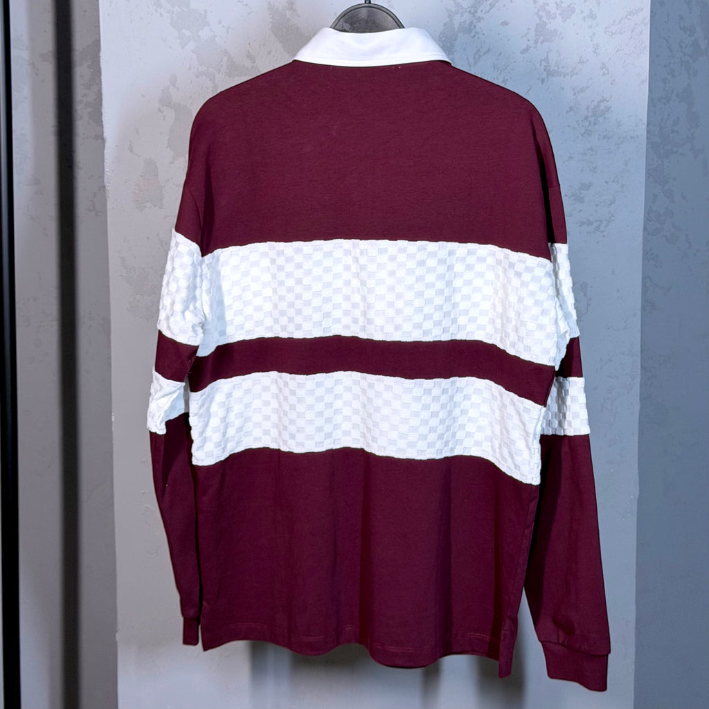 Louis Vuitton Damier Long-Sleeved Polo Shirt