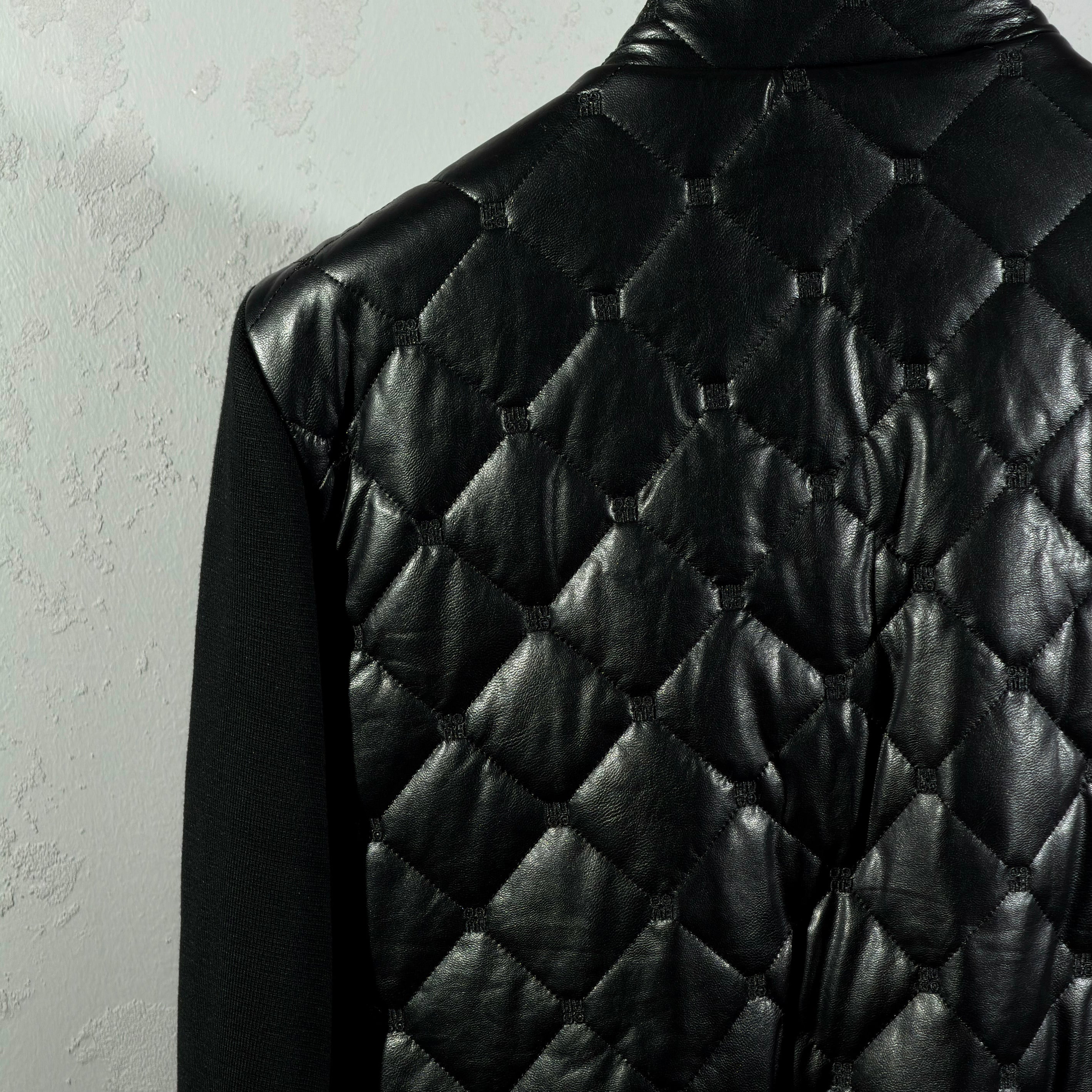 Hugo Boss Leather bomber jacket