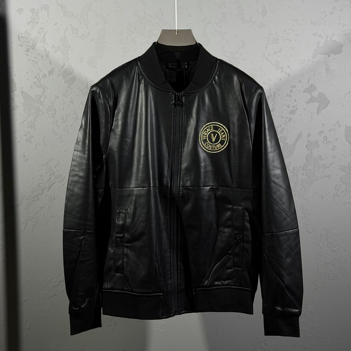 VERSACE JEANS COUTURE Leather Jacket