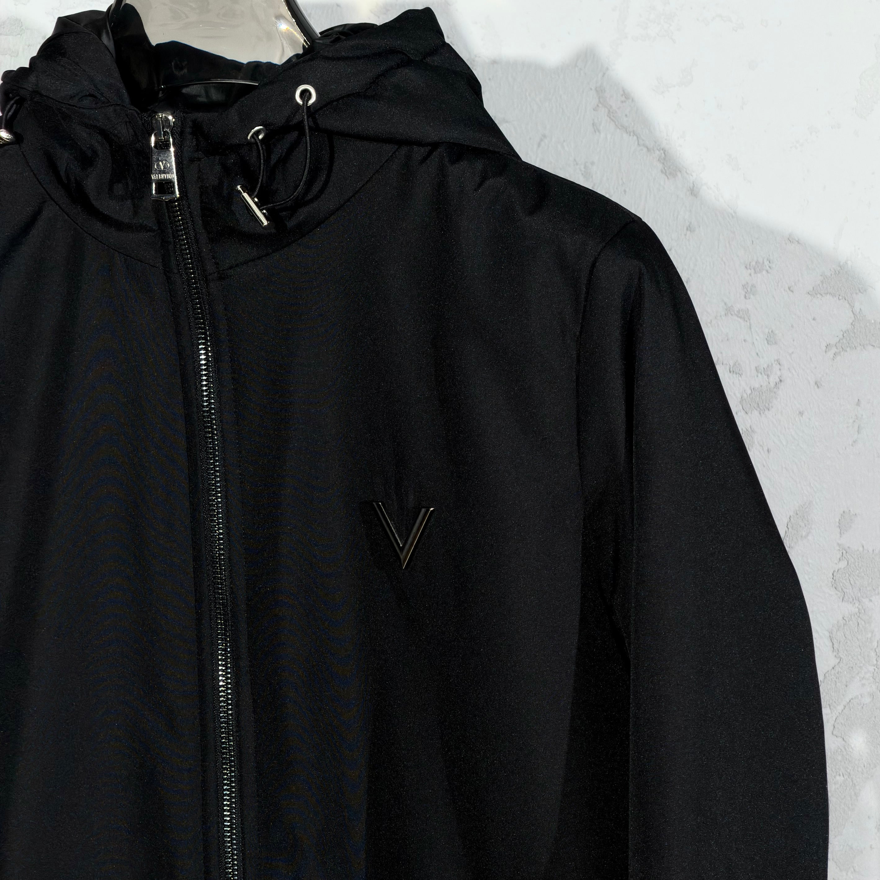 Valentino Garavani Streetwear Hodded Jacket
