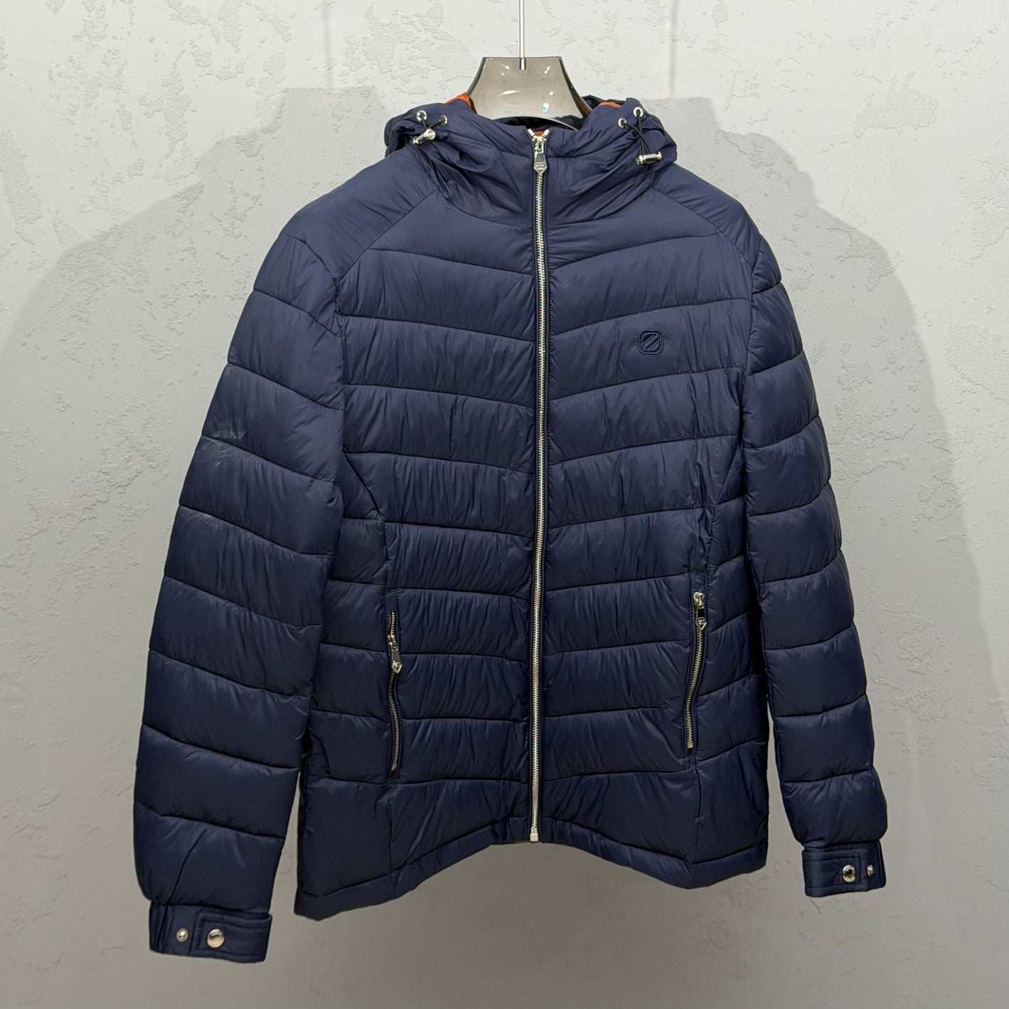 ZEGNA Lightweight Puffer Jacket Dark Blue