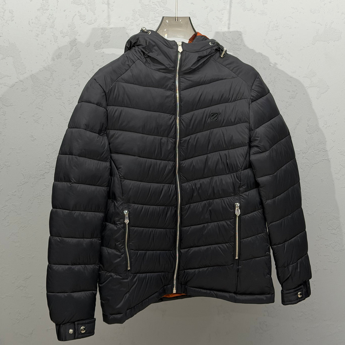 ZEGNA Lightweight Puffer Jacket Black