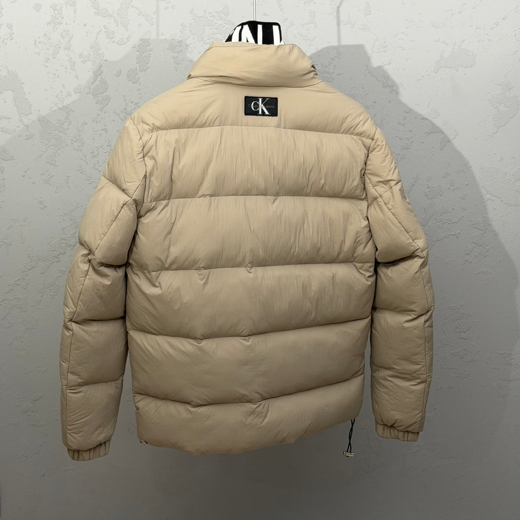 Calvin Klein Jeans Puffer Jacket Beige