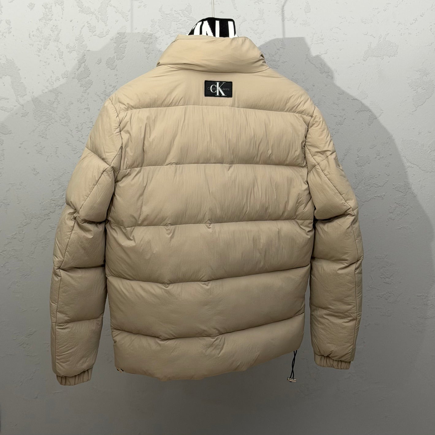 Calvin Klein Jeans Puffer Jacket Beige