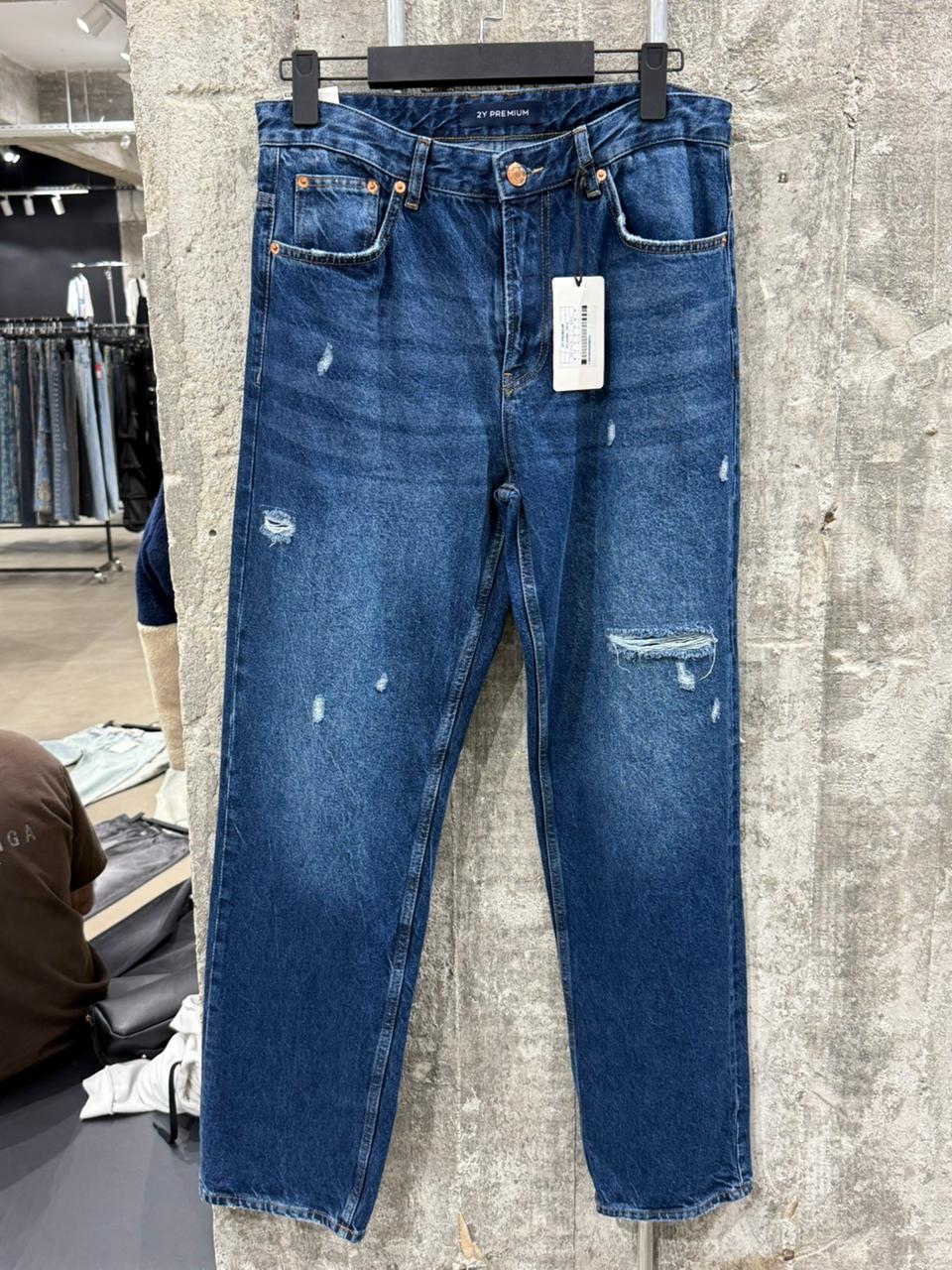 2Y PREMIUM WIDE LEG JEANS - CUTTING